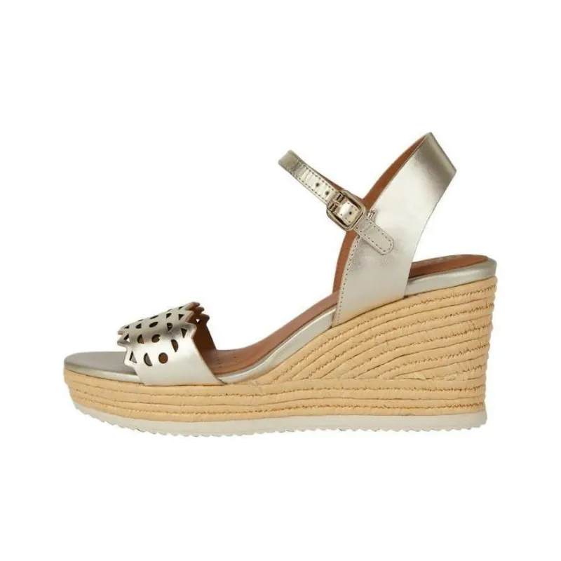 GEOX Strap Sandals 8.5cm Women's Light Gold-0