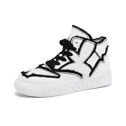 Moffett Cushioning High-Top Skateboard Shoes Men's