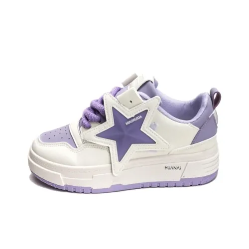 HUANAI Skateboard Shoes Women's Low-Top