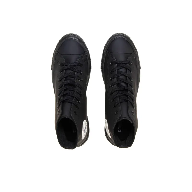 Converse All Star Light Wr Sl Hi Abrasion Resistant Cushioning Slip Resistant High Top Canvas Shoes Unisex Black-2