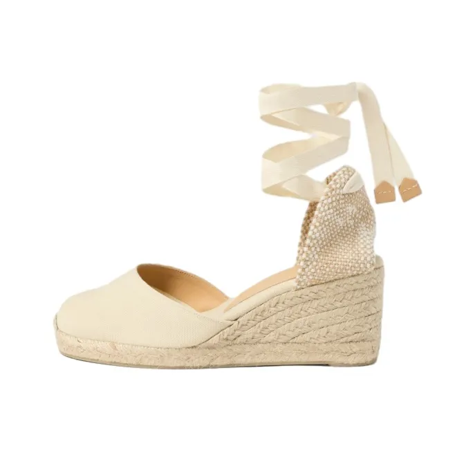 Castañer One Strap Sandals Women's Ivory-0