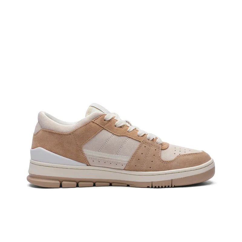 AVIA 825R Series Wear Resistant Slip Resistant Low Top Skateboard Shoes Men's Beige Yellow-1
