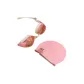Pink Swim Goggles+Large Size Swimming Cap Set[Plano/Myopia 200-600 Degree]