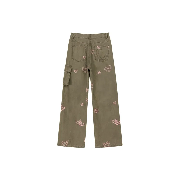 CHUU Casual Pants Women's Army Green-1