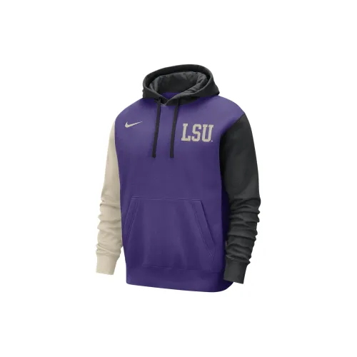 Nike LSU Sweatshirts Men Imperial Purple