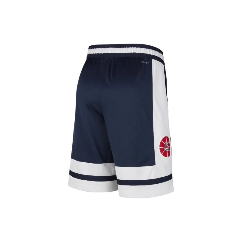 Nike Arizona Limited Away Basketball Shorts Men's Preppy Marine Blue/White/White-1