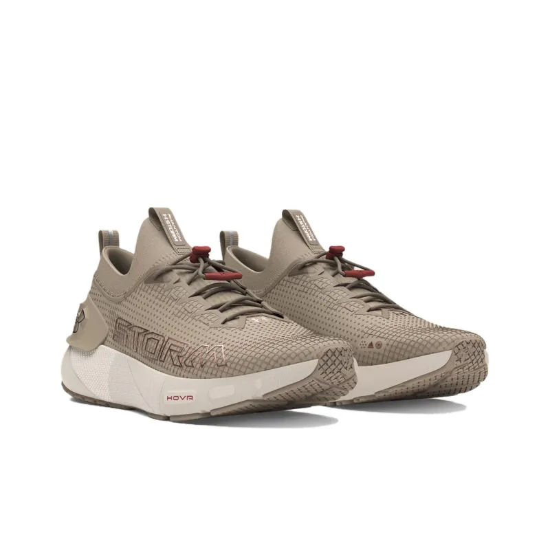 Under Armour HOVR Phantom 3 SE Storm Slip-Resistant Cushioning Low-Top Running Shoes Unisex Khaki-2