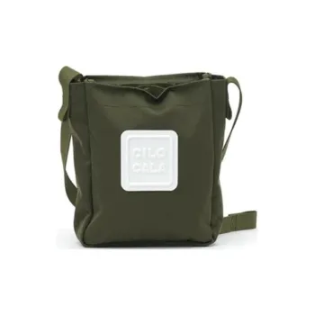 CILOCALA Nylon Shoulder Bag Mini Unisex Spinach Green