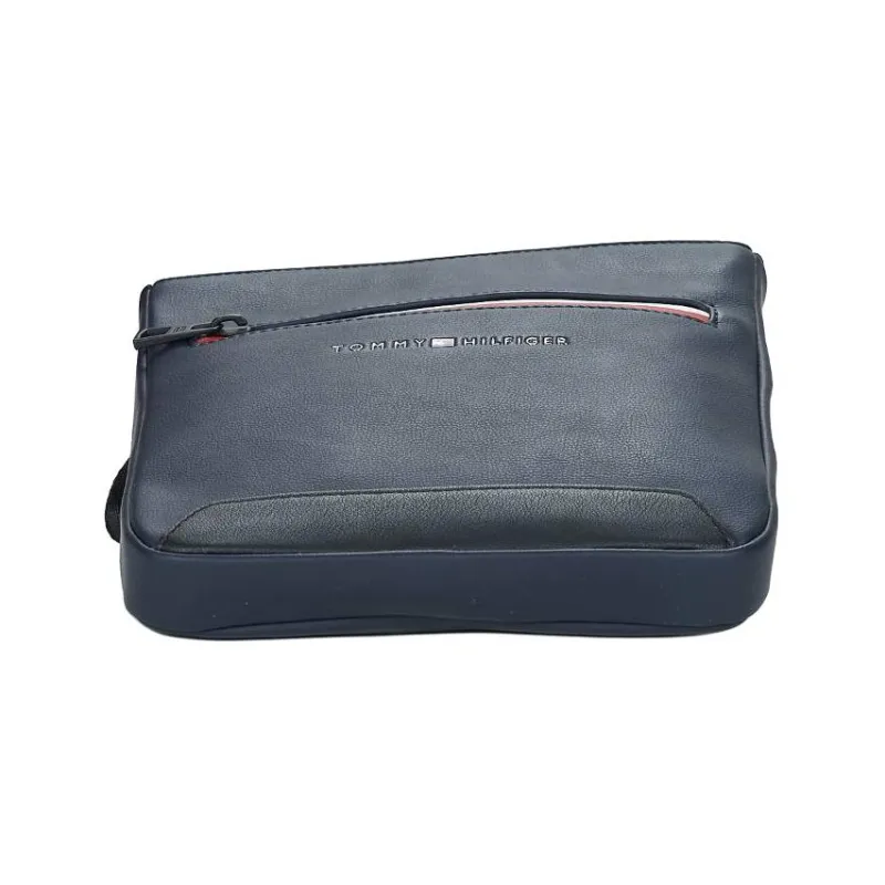 Tommy Hilfiger Polyurethane Shoulder Bag Crossbody Bag Small Size Men's Space Blue-3