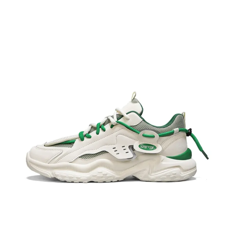 DEERWAY Wear resistant And Lightweight Low Top Chunky Sneakers Men's-0