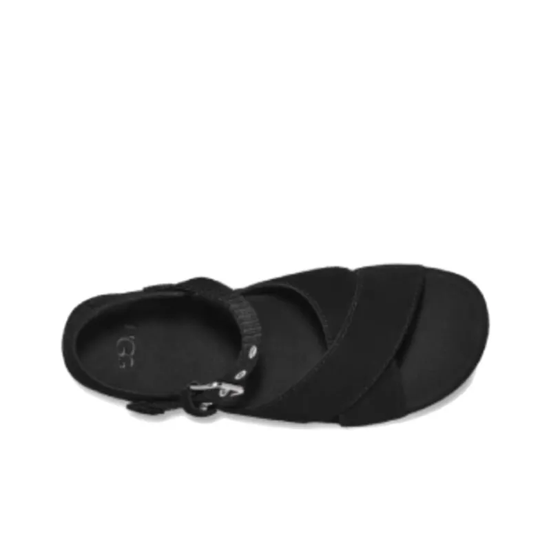 UGG Aubrey Ankle Sandal Black Women's-2
