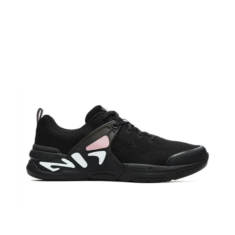 FILA Mind 5 Anti Slip Wear Resistant Low Top Training Shoes Women's Black-1