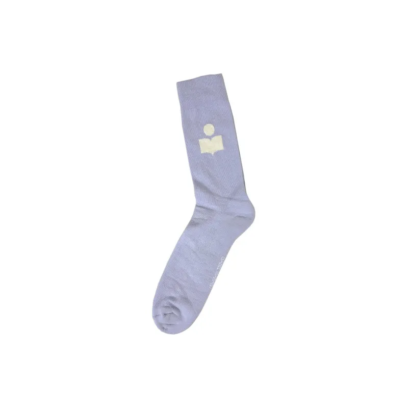 ISABEL MARANT Mid Calf Socks Men's 1 Pack Light Purple-0