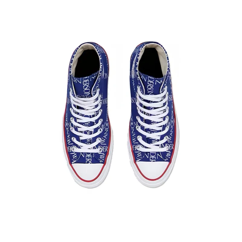 Converse Chuck Taylor All Star 70 Hi Jw Anderson Repeat Print Twilight Blue-3