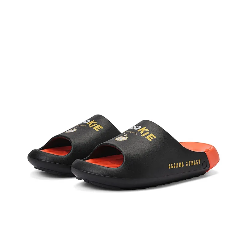 SESAME STREET Slide Slippers Medium Heel Unisex-13