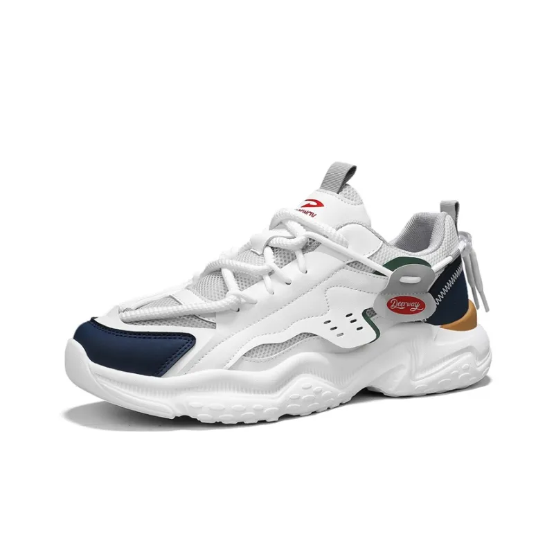 DEERWAY Wear resistant And Lightweight Low Top Chunky Sneakers Men's-9