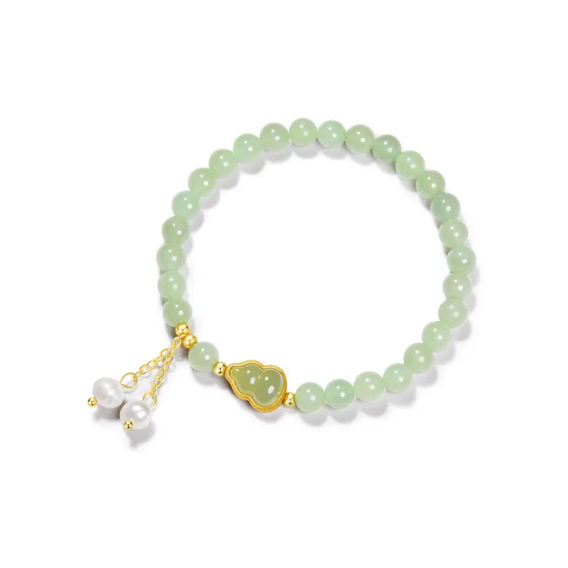 North Cain Hetian Jade Bracelets Unisex Green Jade-0