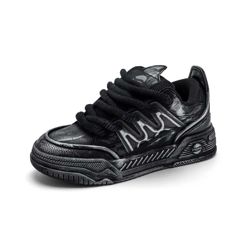 Pepsi Abrasion-Resistant Slip-Resistant Low-Top Skateboard Shoes Men's-11