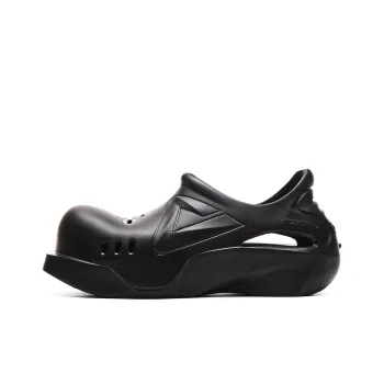 PEAK Taichi Doodle Shoes Clogs Men's All Black