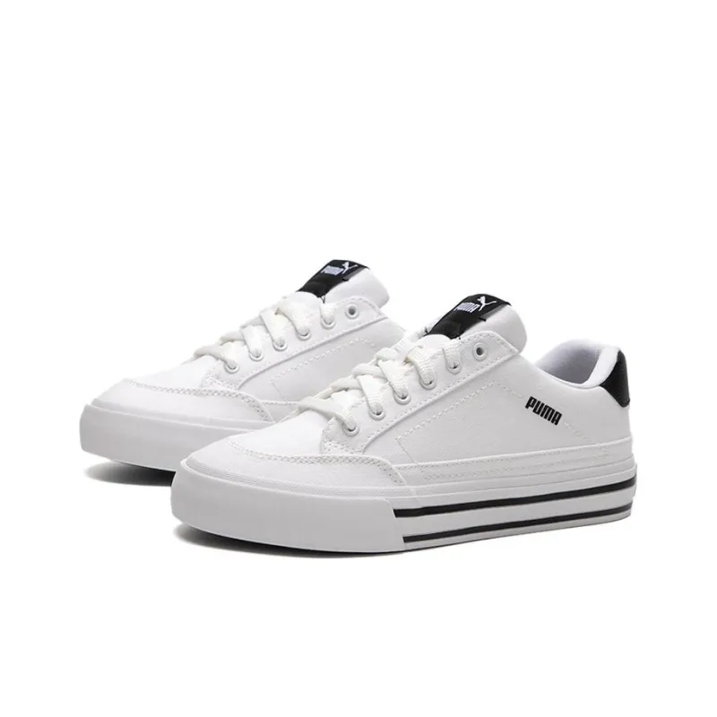 PUMA Court Classic Vulc 'White Black'-2
