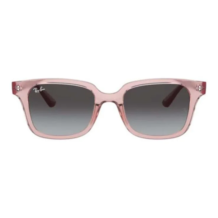 RayBan Plastic Square Sunglasses Unisex Pink-1