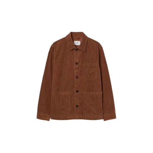 H&M Jackets Men Brown 004