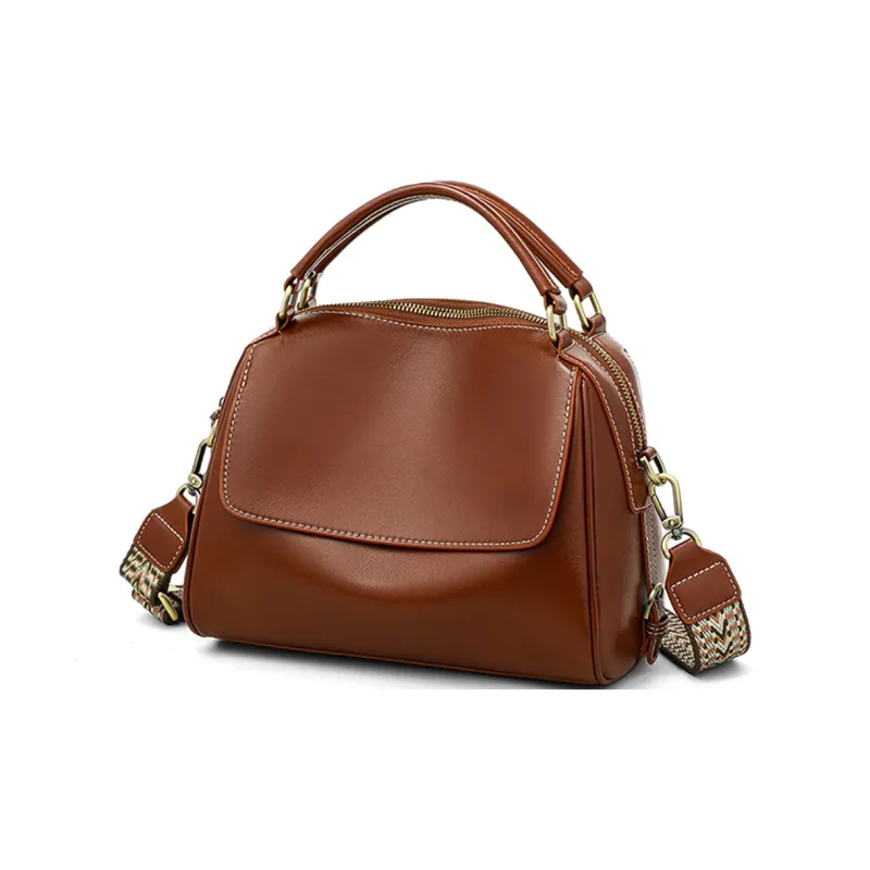 PT'SON Cow Leather Bonded Synthetic Leather Shoulder Bag Crossbody Bag Handbag Regular Women's Multicolor-8