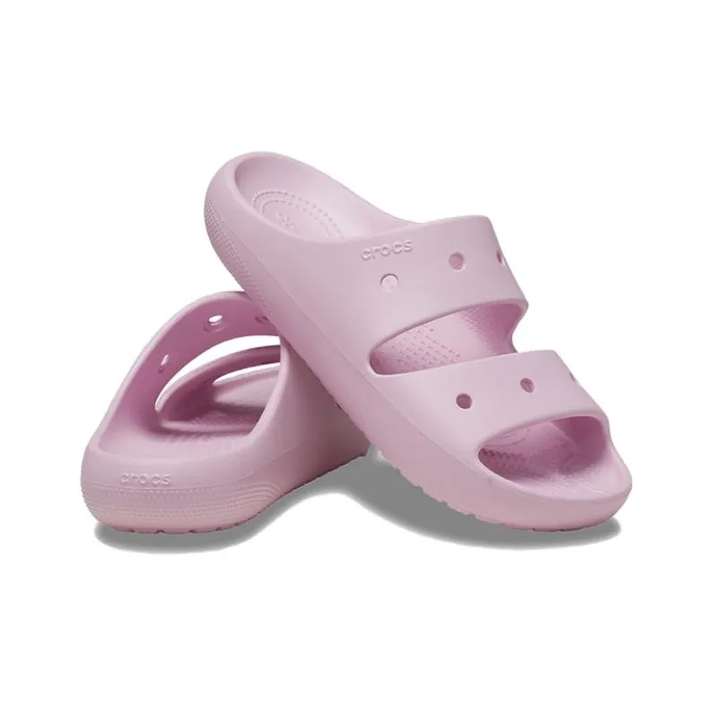 Crocs EVA Slip Resistant Slide Slippers Unisex Light Purple-3