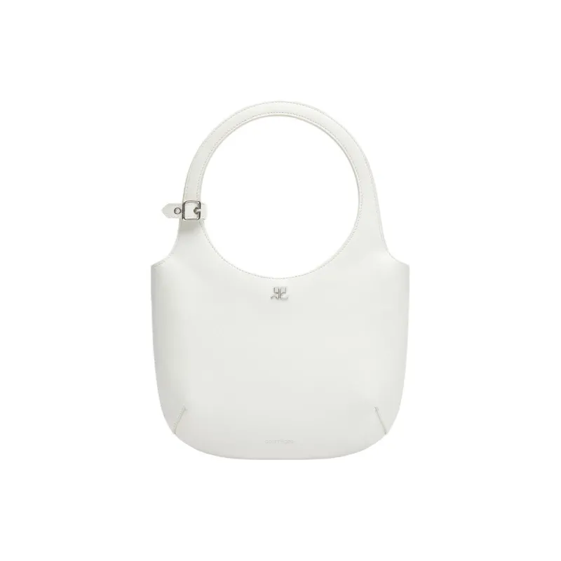 COURREGES Holy Leather Bag 'White'-0