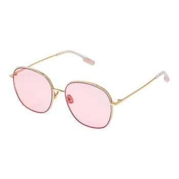 VEDI VERO Square Sunglasses Women's Gold