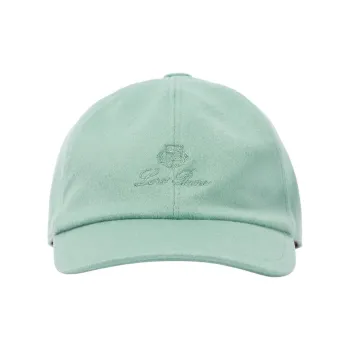 Loro Piana Cashmere Baseball Caps Kids' Green