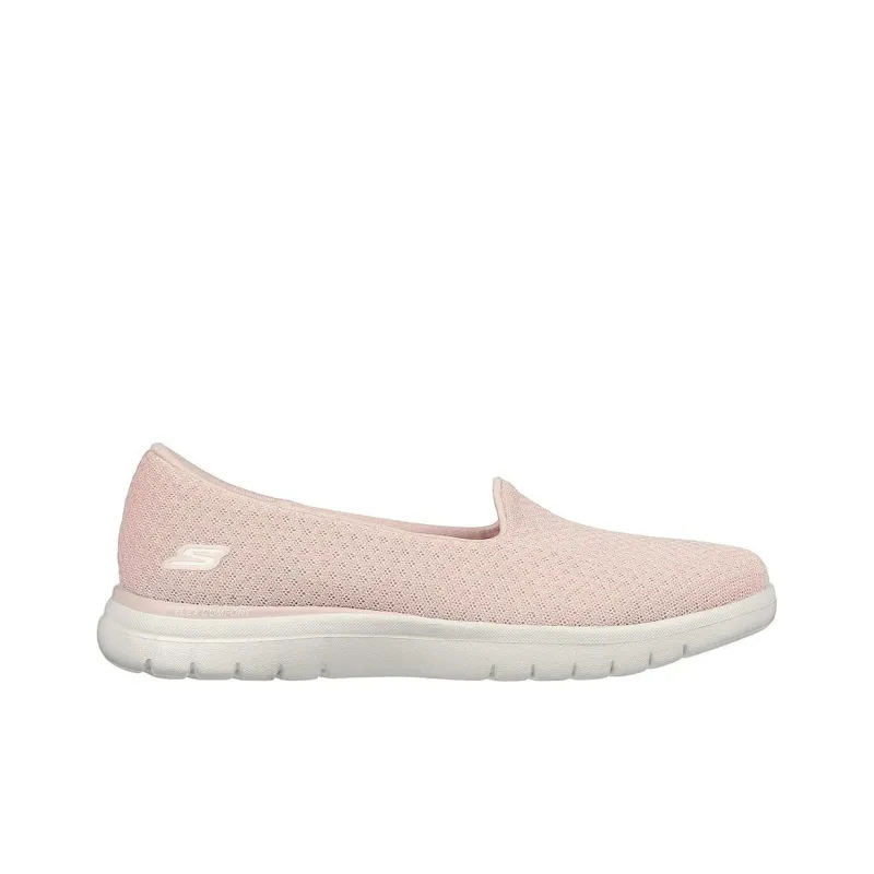 Skechers Cushioning Wear Resistant Impact Resistant Breathable Rebound Quick Dry Low Top Casual Shoes Women's Rose Red-2