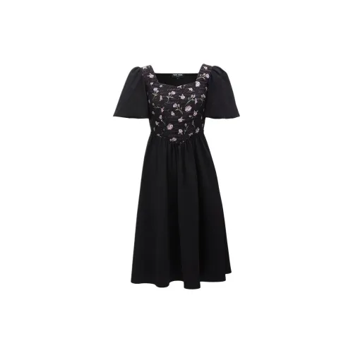 VERO MODA Short-Sleeved Dresses Women's S59 Black