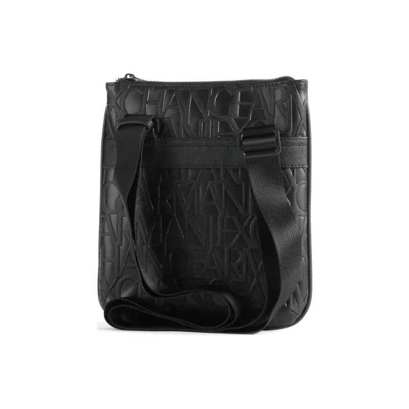 ARMANI EXCHANGEAE Synthetic Fiber Shoulder Bag Crossbody Bag Men's Black-1
