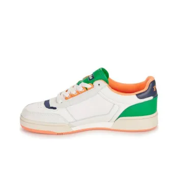 Polo Ralph Lauren Court Sneakers Low Top Skateboard Shoes Men's White Green
