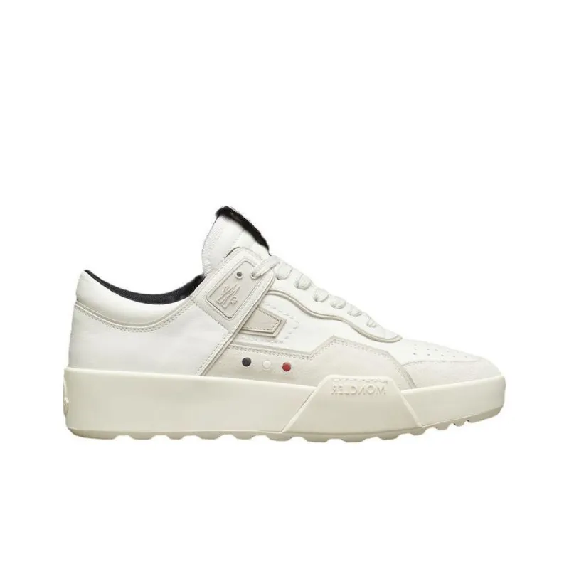 Moncler Promy Cushioning Anti-Slip And Wear-Resistant Low-Top Casual Shoes Men's White-1