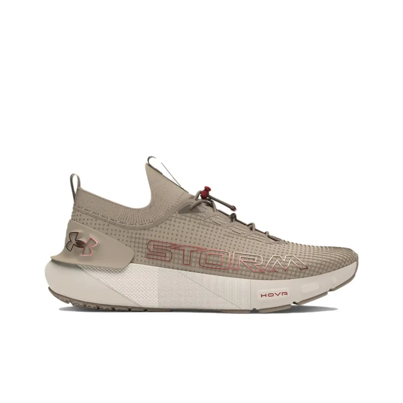 Under Armour HOVR Phantom 3 SE Storm Slip-Resistant Cushioning Low-Top Running Shoes Unisex Khaki-1