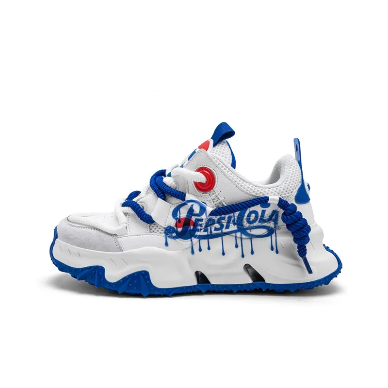 Pepsi Jelly Color Series Low-Top Chunky Sneakers Unisex-10