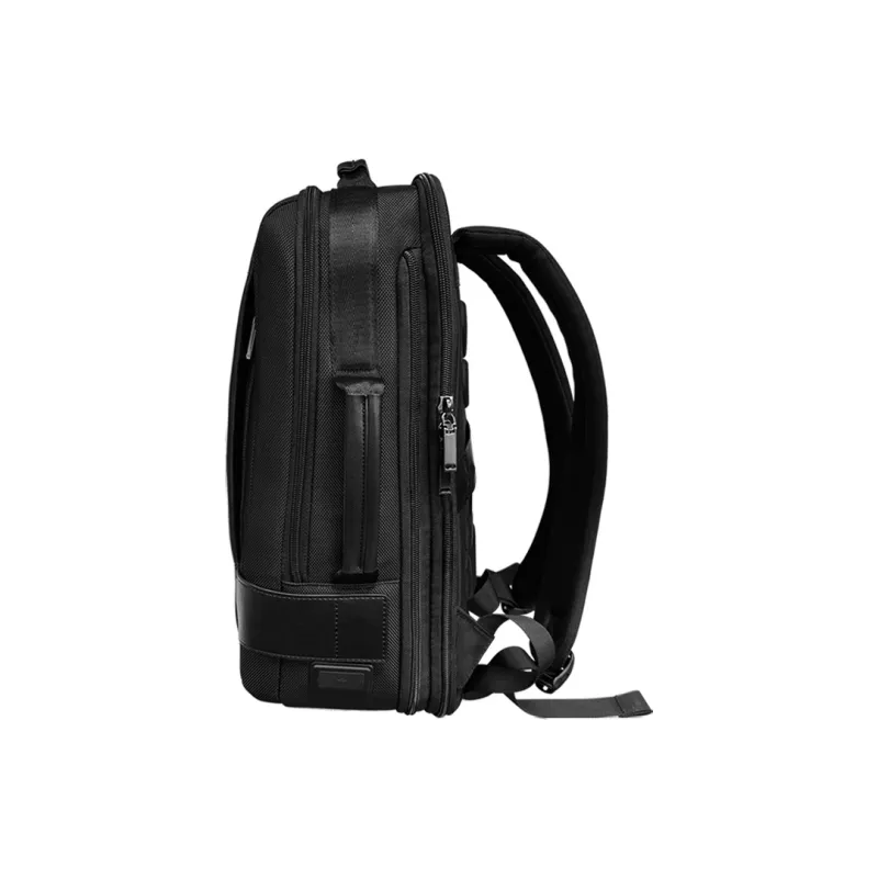 YOUR NAME Synthetic Material Backpack Regular Men's Black-2