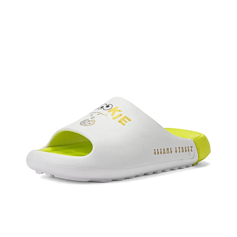SESAME STREET Slide Slippers Medium Heel Unisex-8
