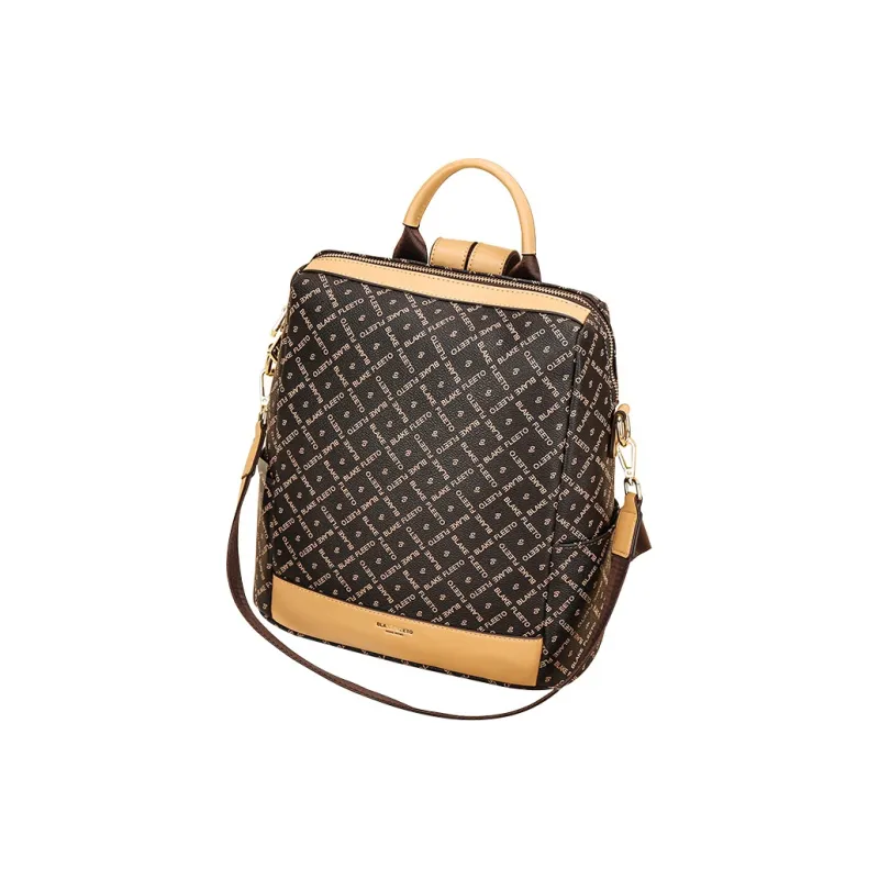 BLAKE FLEETO Backpacks Coffee-1