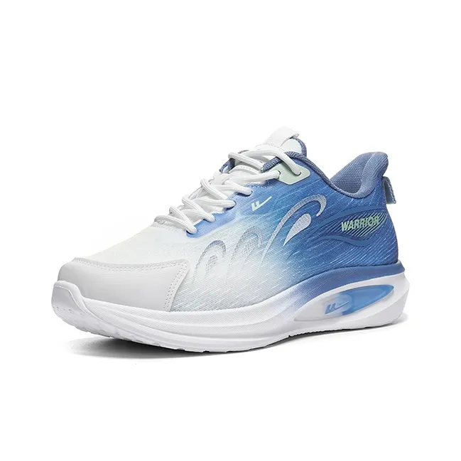 WARRIOR Running Shoes Men Low Top Light Blue-1