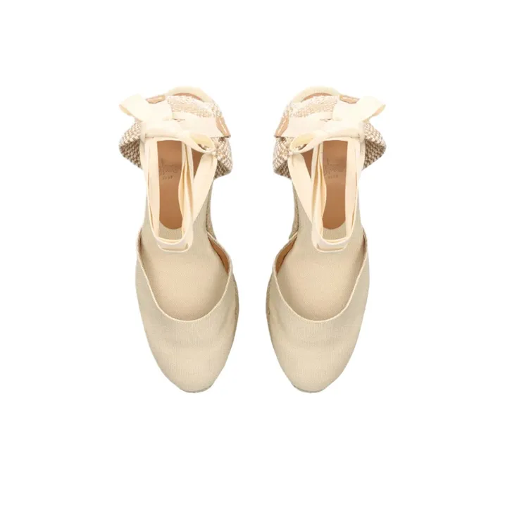 Castañer One Strap Sandals Women's Ivory-5