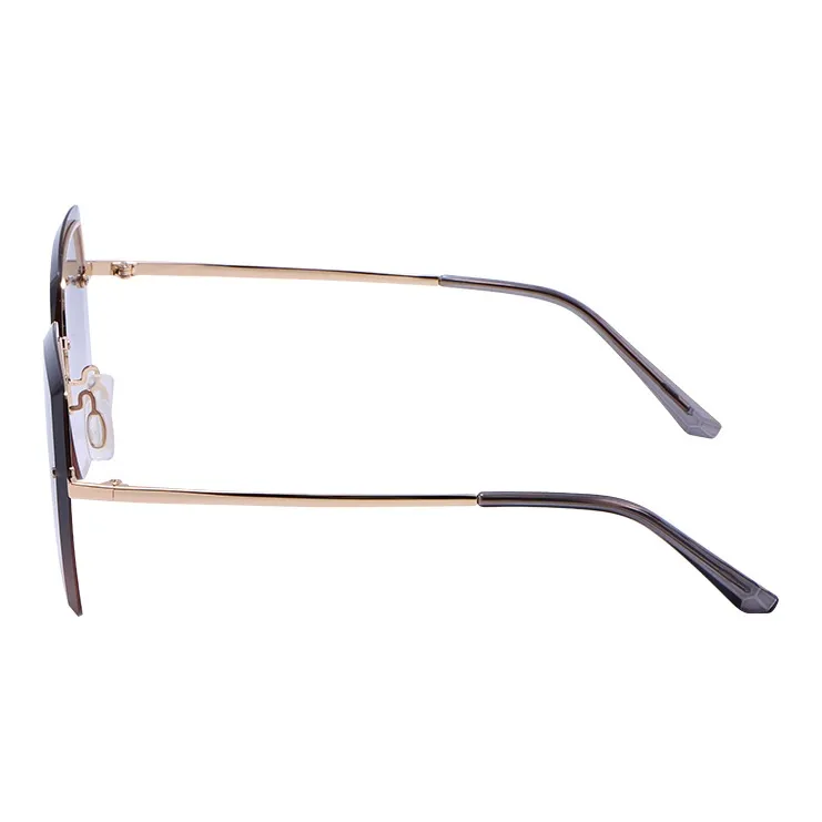 ETTE Metal Irregular Shape Sunglasses Women's-8