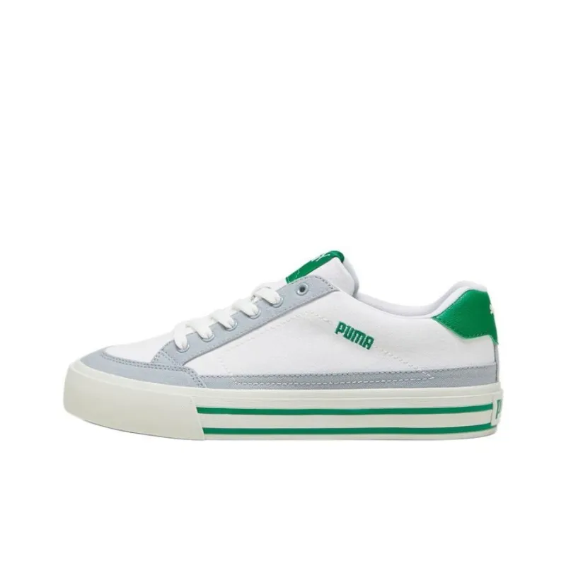 PUMA Court Classic Vulc Sneakers 'White Green'-0