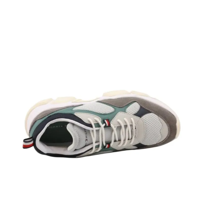 Tommy Hilfiger Low-Top Casual Shoes Men's Tin Gray-2