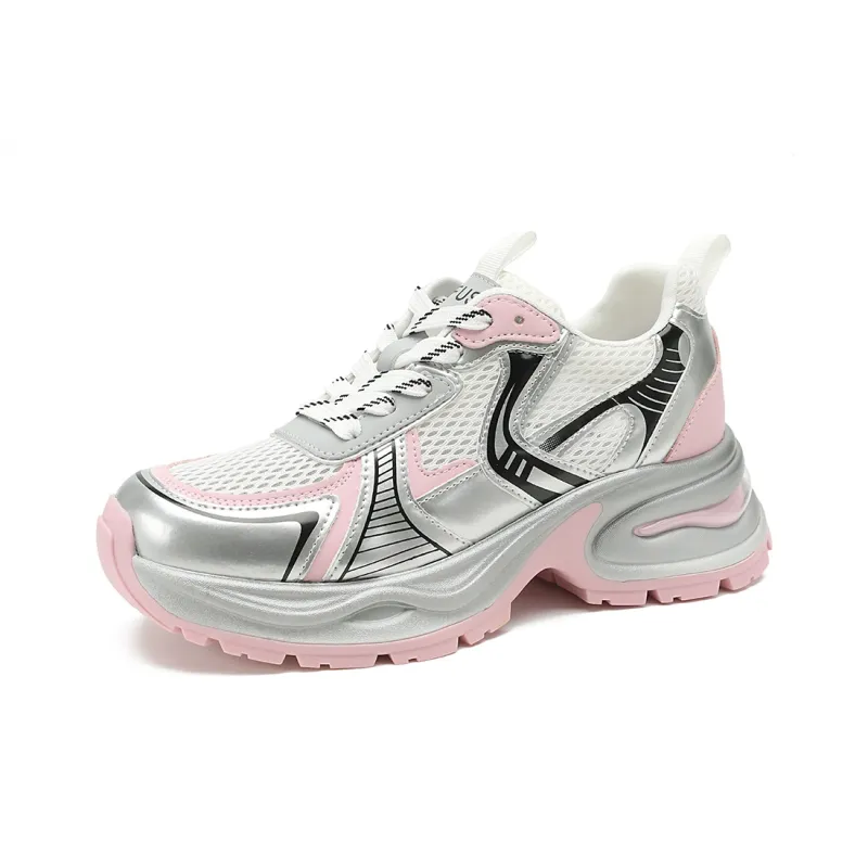 D:FUSE SCANDINAVIA Cushioning Anti-Slip And Wear-Resistant Low-Top Chunky Sneakers Women's-10