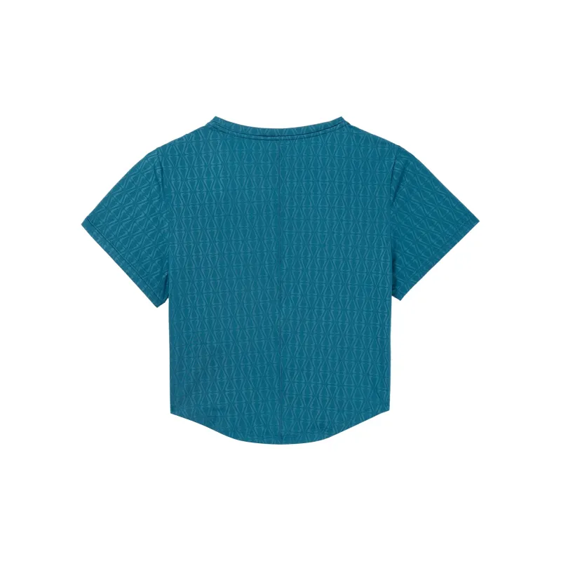 Nike Crop Tops Women's Blue-1