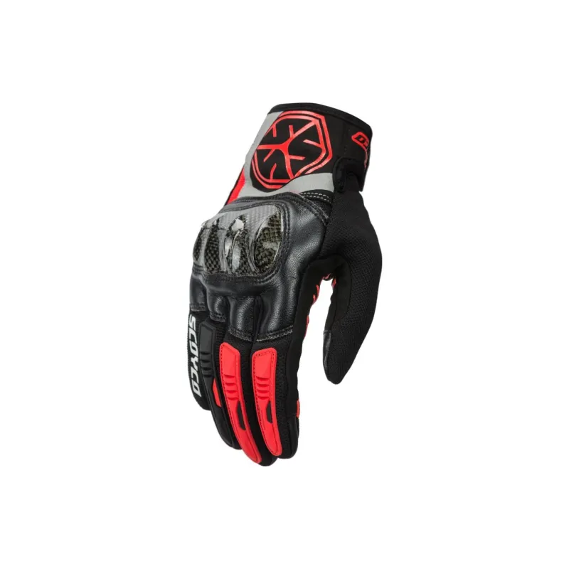 SCOYCO Motorcycle Protective Gears Carbon Fiber Polyester Hands Unisex Handlebar Mitts-6