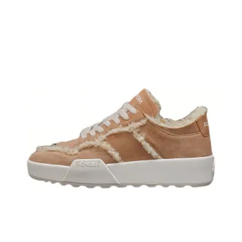 Moncler Promy III Low-Top Stylish Skateboarding Shoes Men's Brown